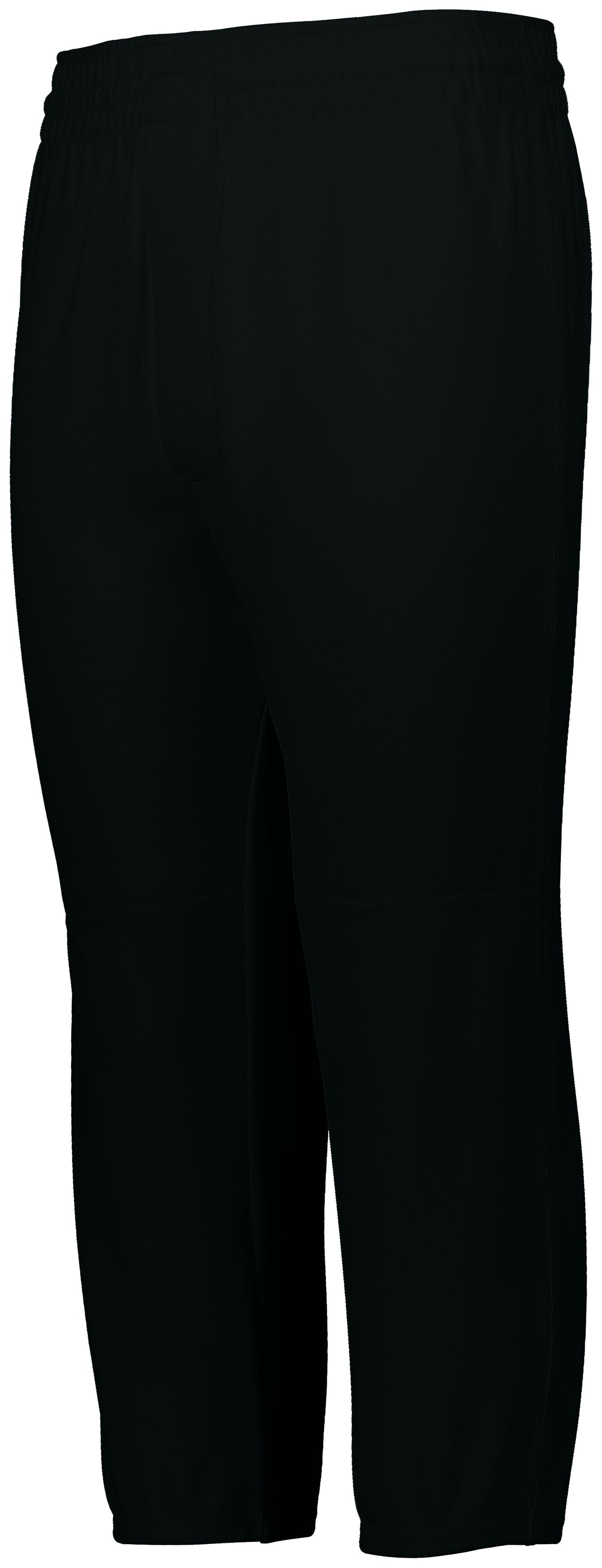 Black Youth Pullup Baseball Pant