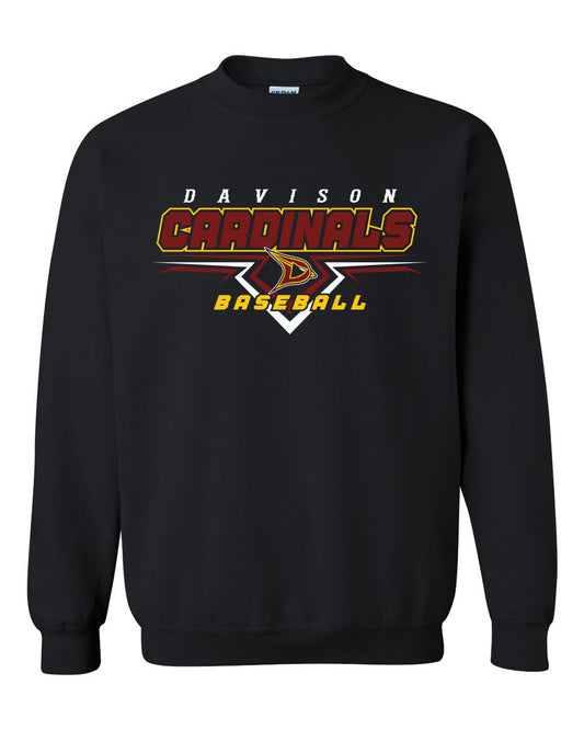 Davison Baseball Crew Sweatshirt