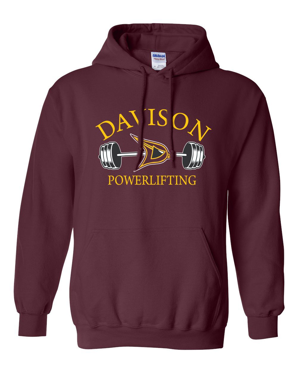 Davison Powerlifting Basic Hooded Sweatshirt