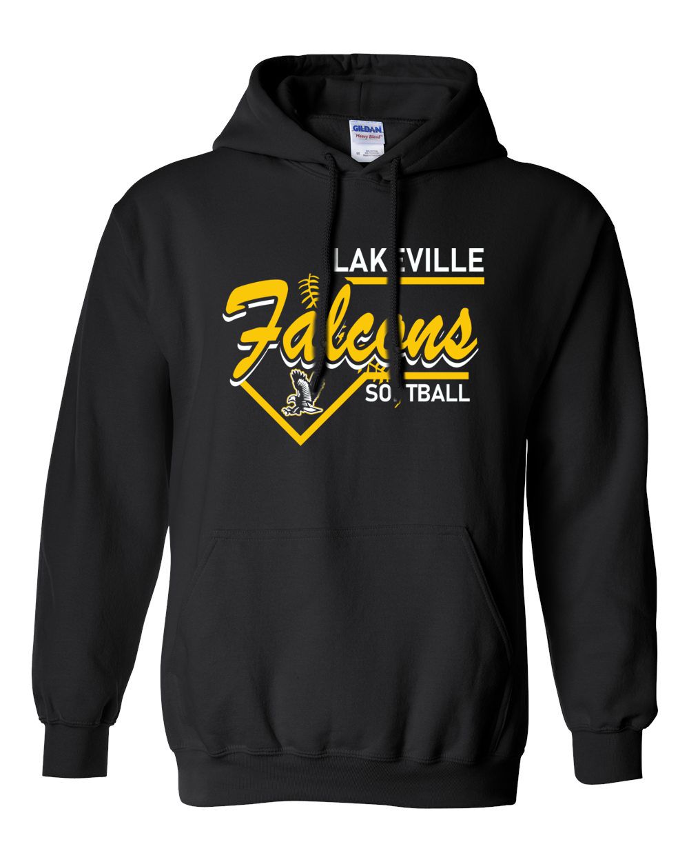 Lakeville Softball Basic Hooded Sweatshirt