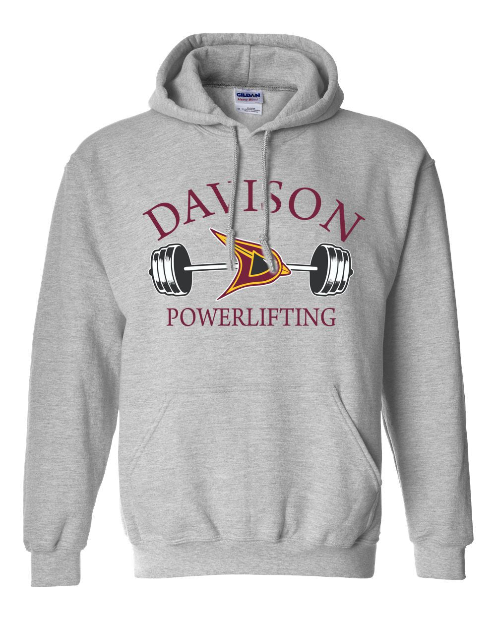 Davison Powerlifting Basic Hooded Sweatshirt