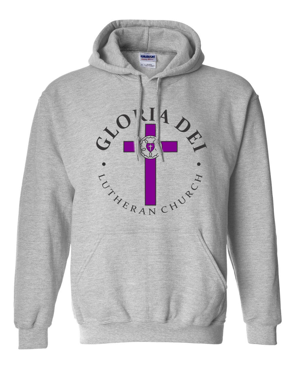 Gloria Dei Lutheran Church Basic Hooded Sweatshirt