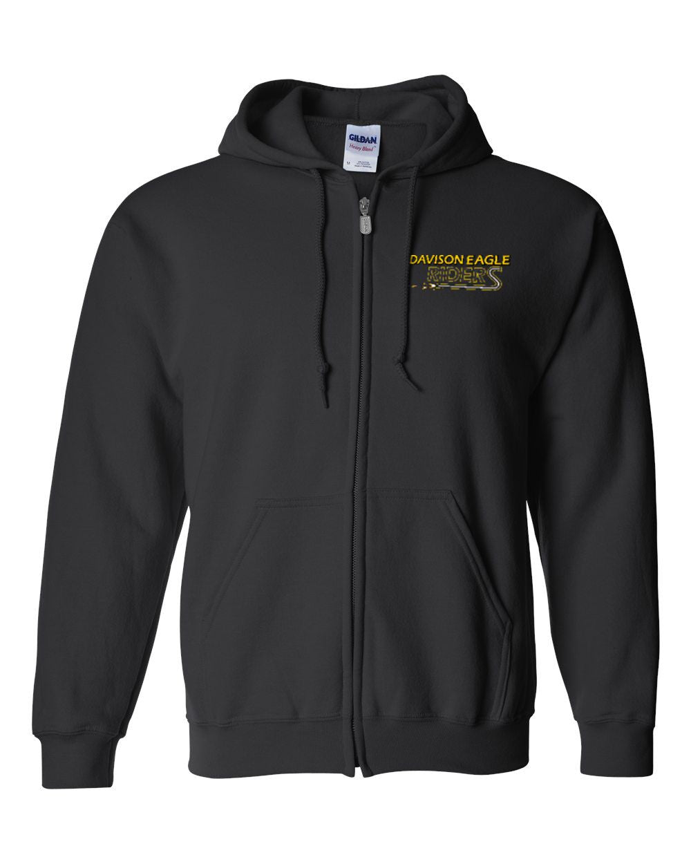 Davison Eagle Riders Full Zip Hooded Sweatshirt