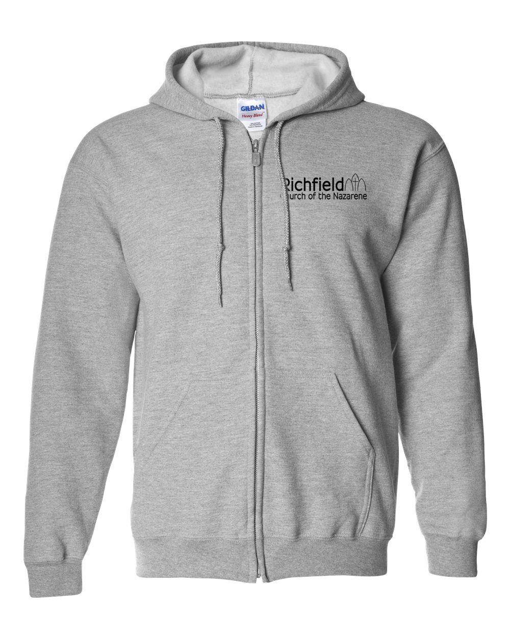 Richfield Church of the Nazarene Embroidered Full Zip Jacket
