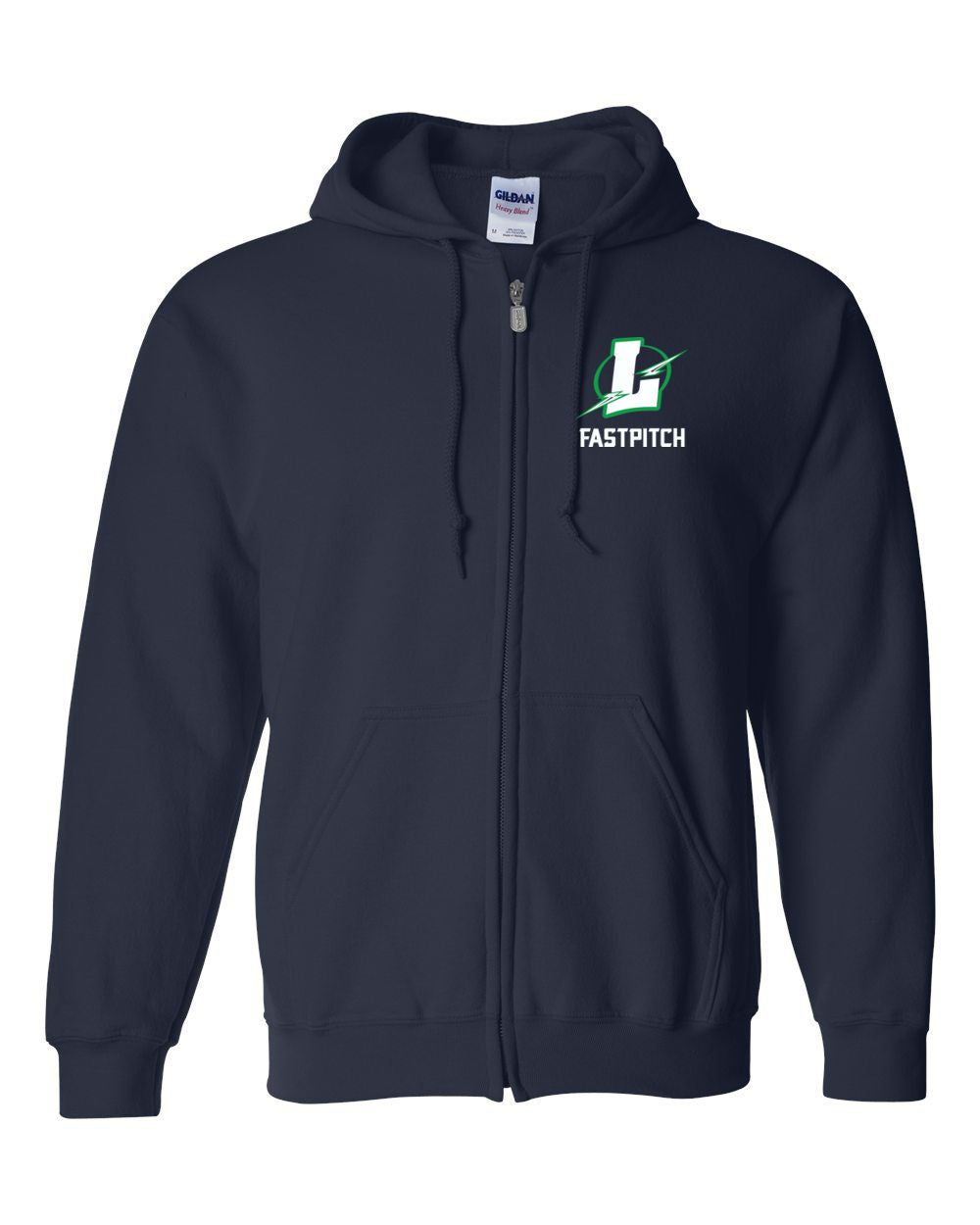 Lapeer Fastpitch Hooded Full Zip Jacket