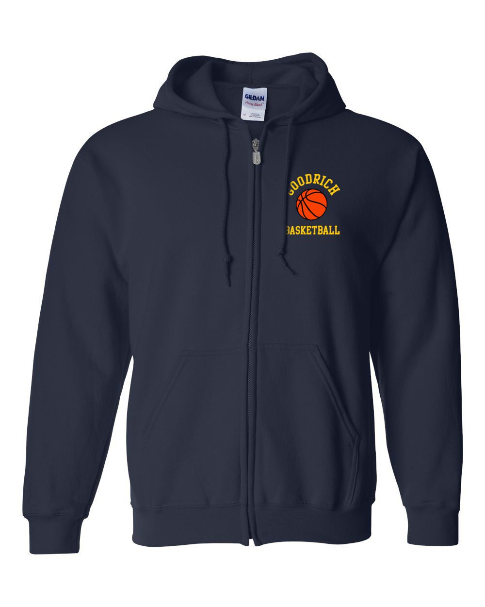 Goodrich Basketball Hooded Full Zip Jacket