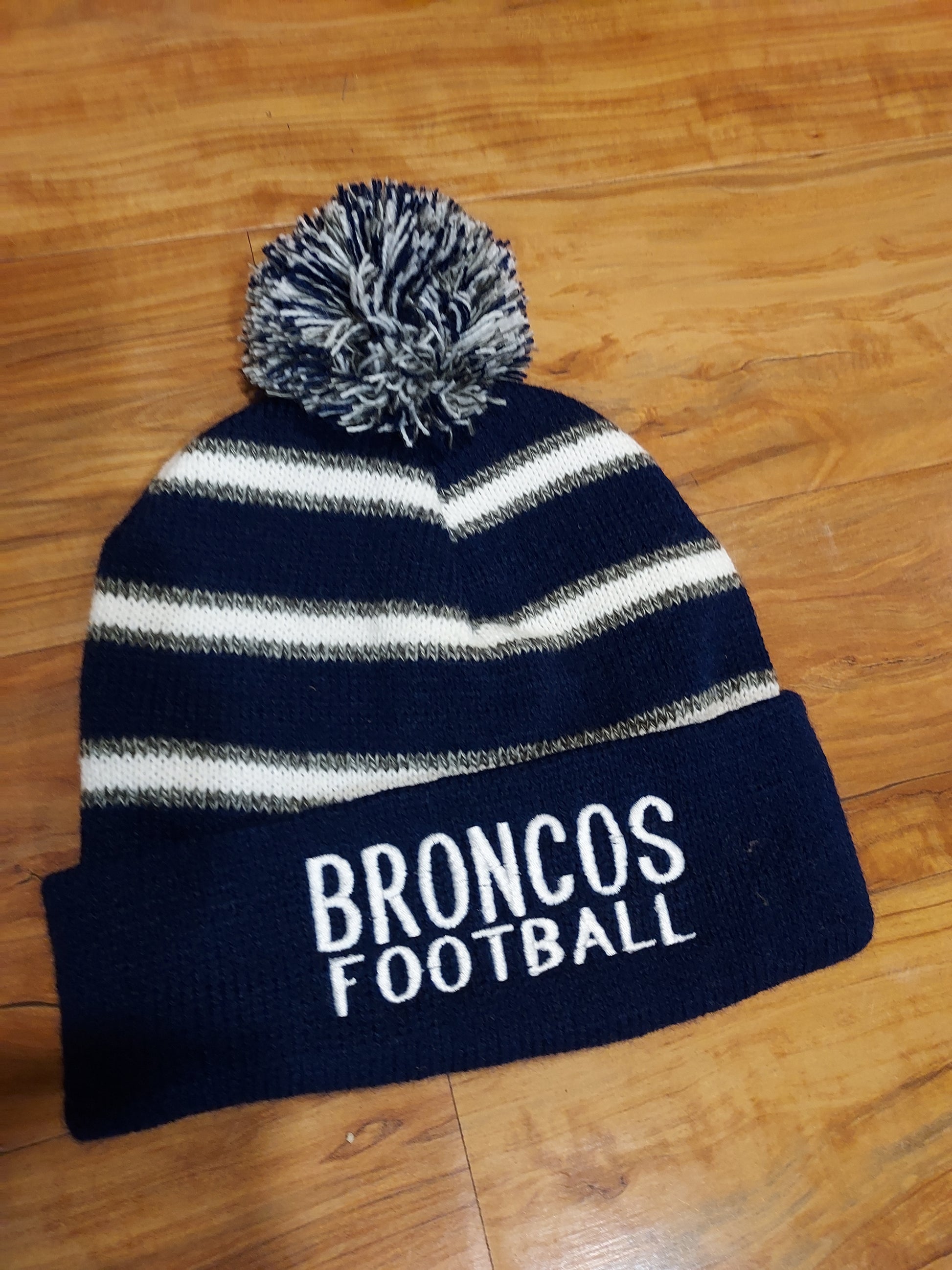 Broncos Football Beanie