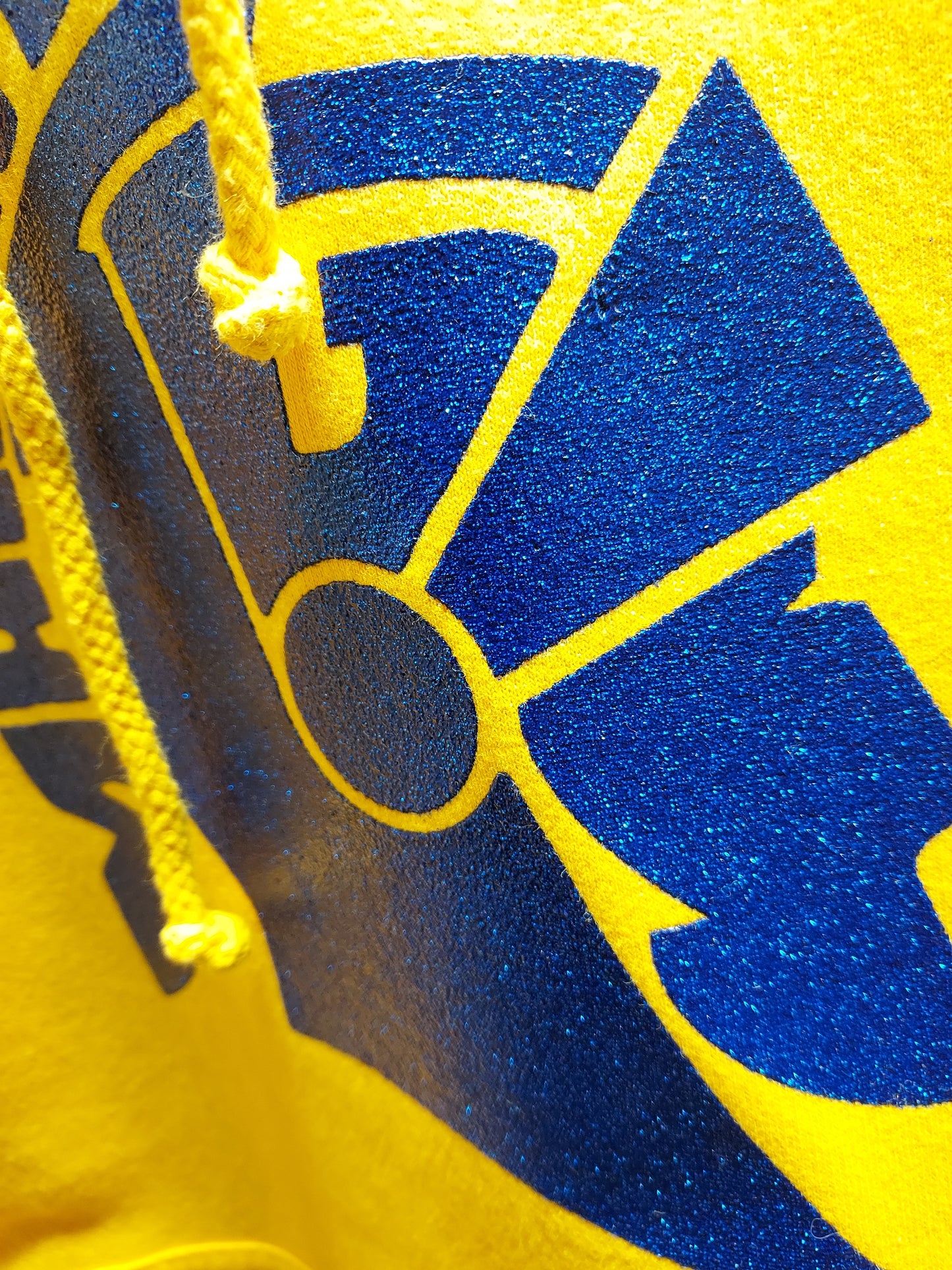 Goodrich Gold Hood with Navy Glitter Martian Head