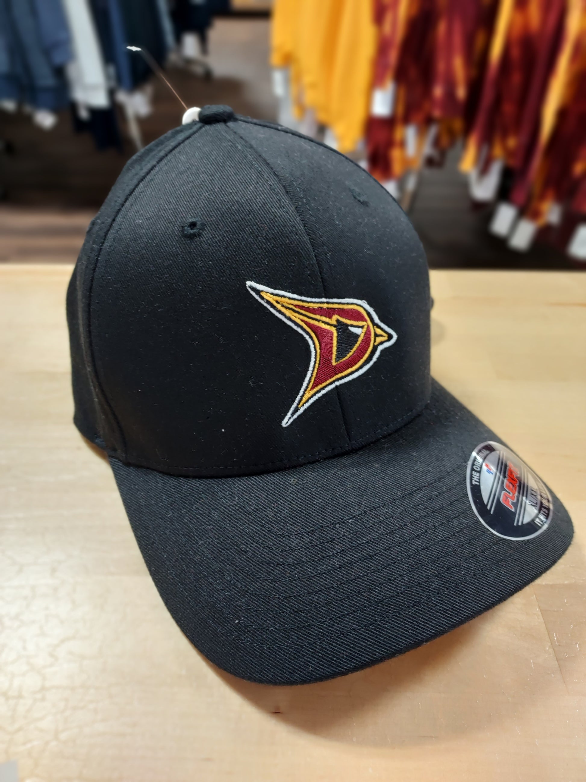 Black Davison D Bird Fitted Cap