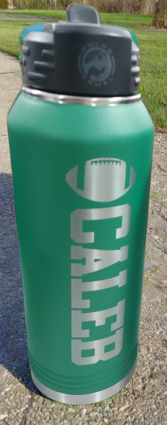 Custom Engraved 32oz Water Bottle