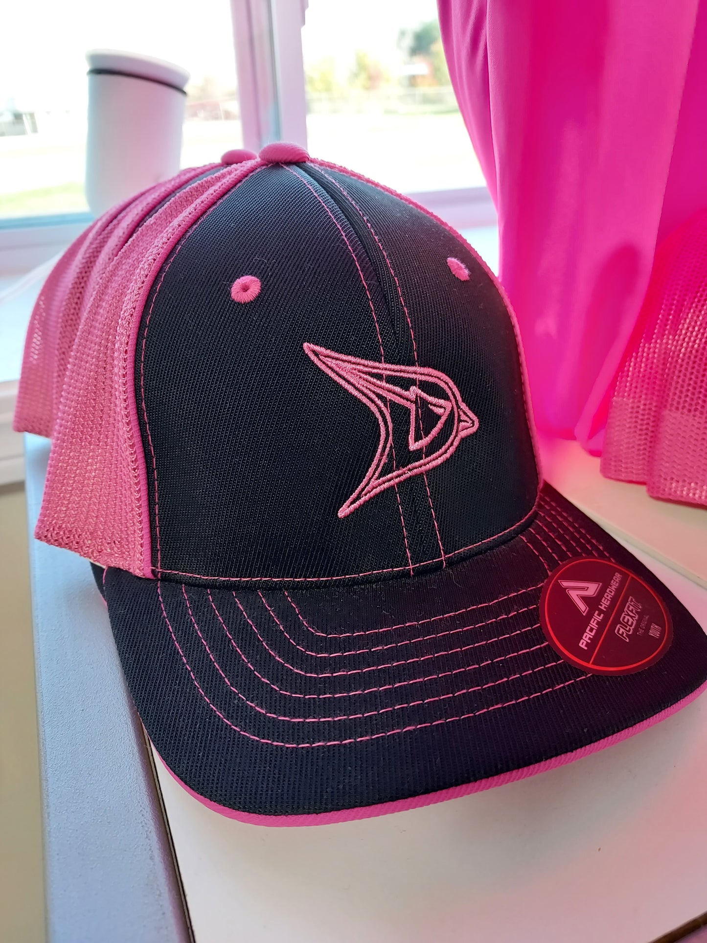 Davison Pink Out Trucker Flexfit Cap