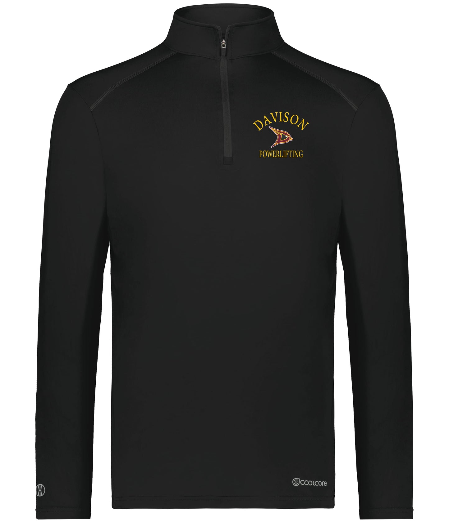 Davison Powerlifting Cool Core 1/4 Zip Pullover
