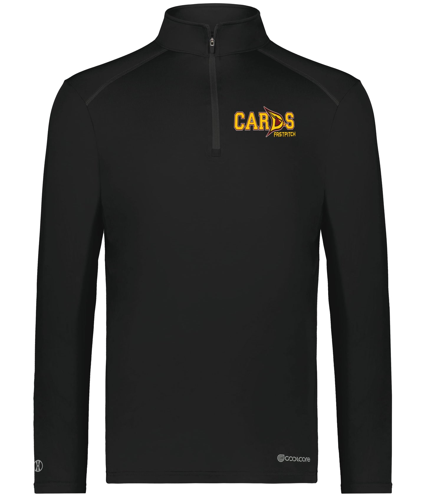 Cards Fastpitch Cool Core 1/4 Zip Pullover