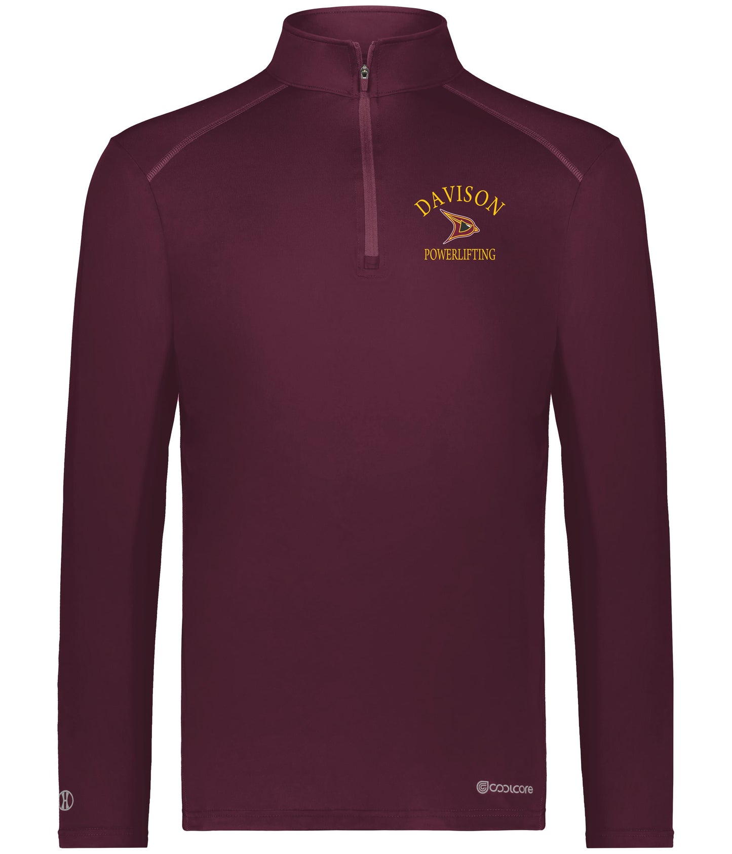 Davison Powerlifting Cool Core 1/4 Zip Pullover