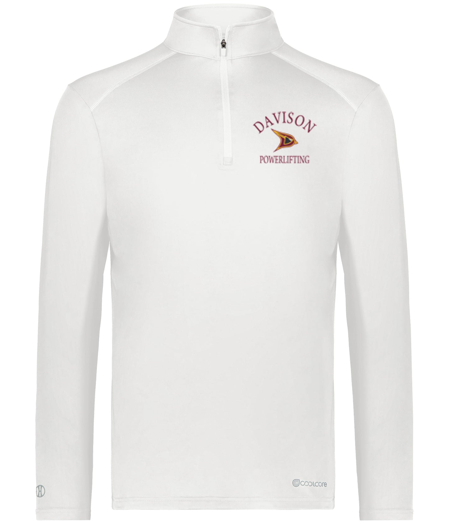 Davison Powerlifting Cool Core 1/4 Zip Pullover