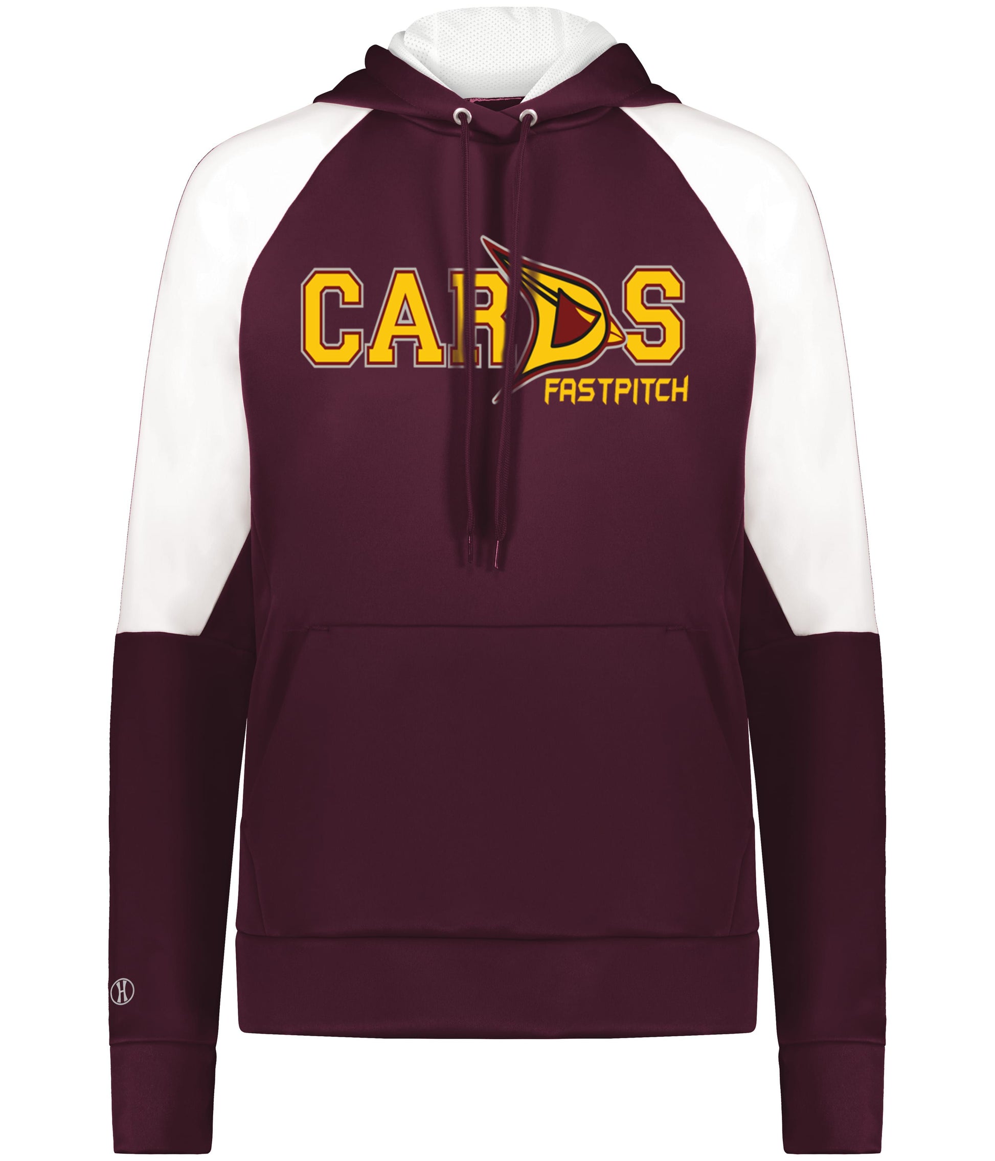Cards Fastpitch Momentum Fleece Hood