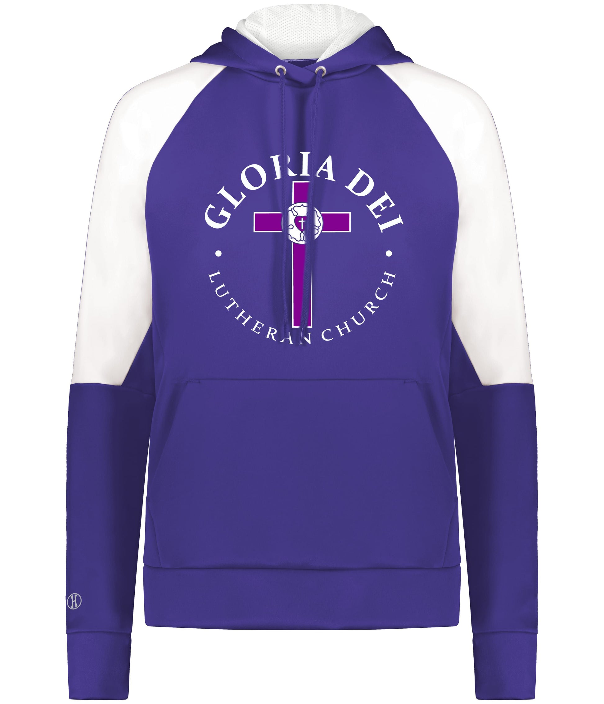 Gloria Dei Lutheran Church Momentum Fleece Hood