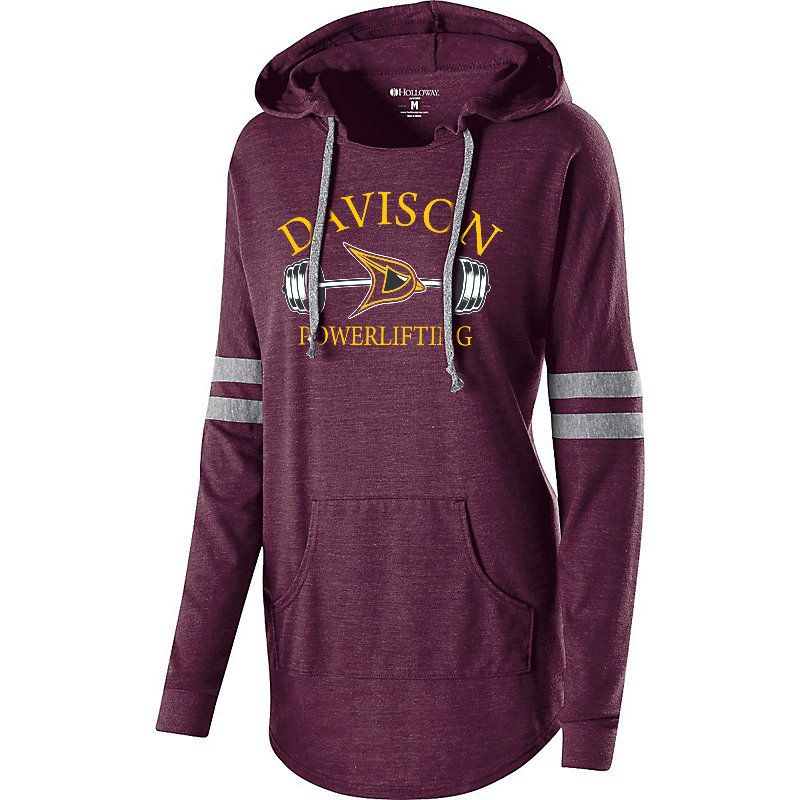 Davison Powerlifting Hooded Low Key Pullover