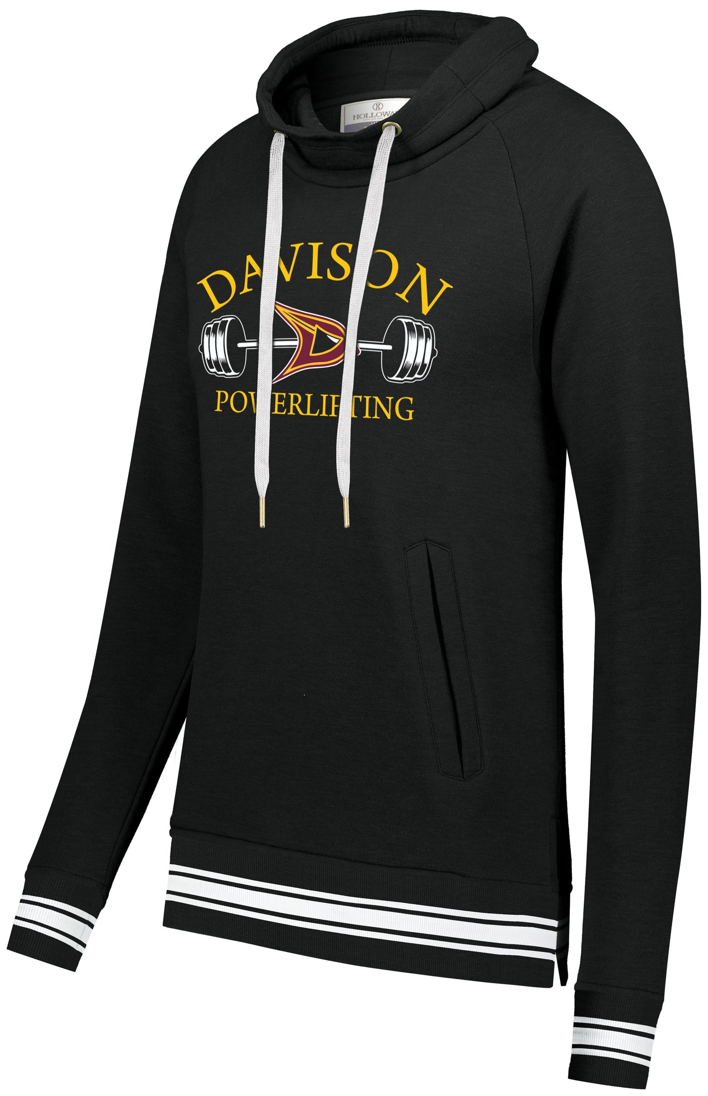 Davison Powerlifting Ladies Ivy Funnel Neck Sweatshirt