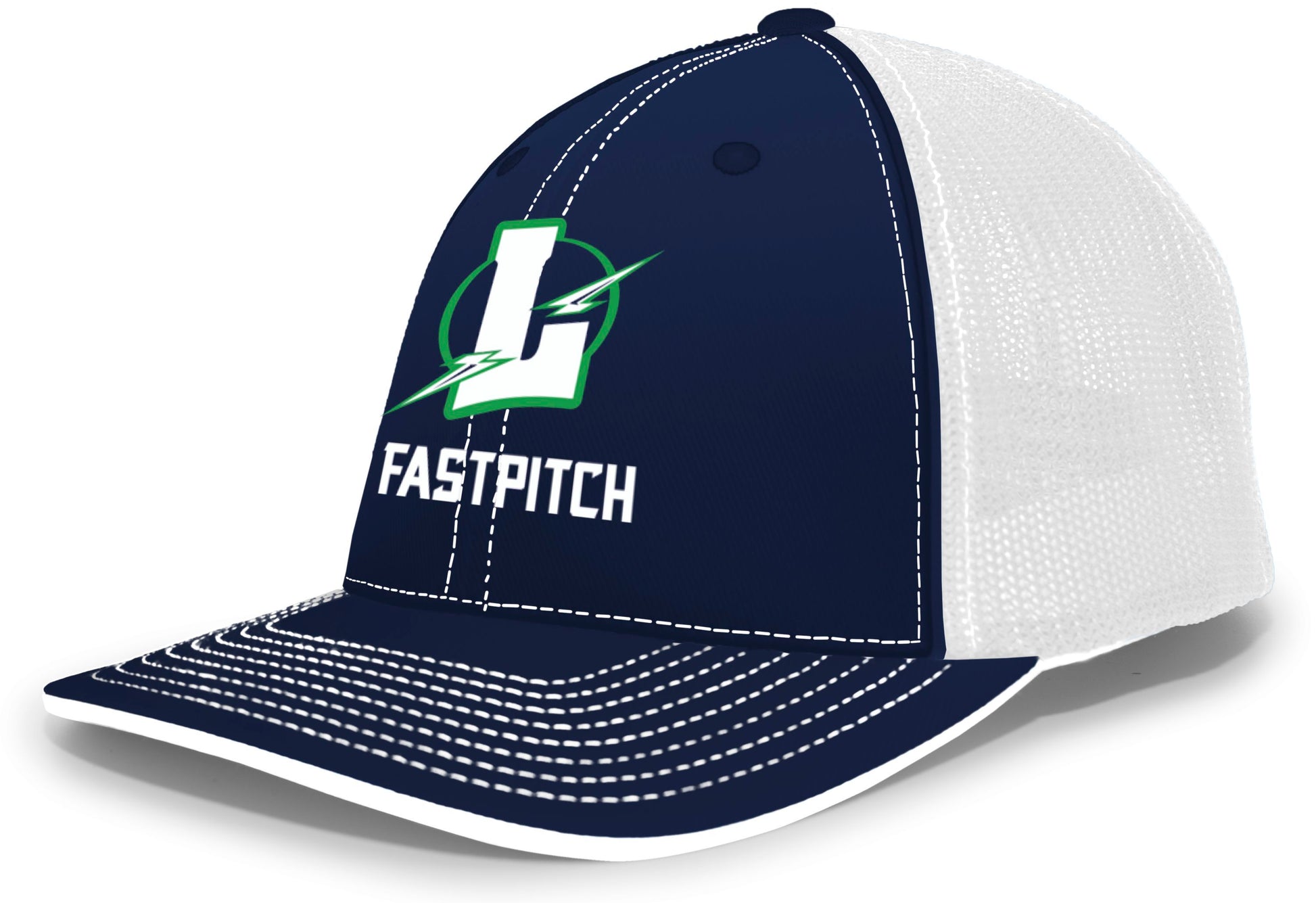 Lapeer Fastpitch Trucker Flexfit Cap