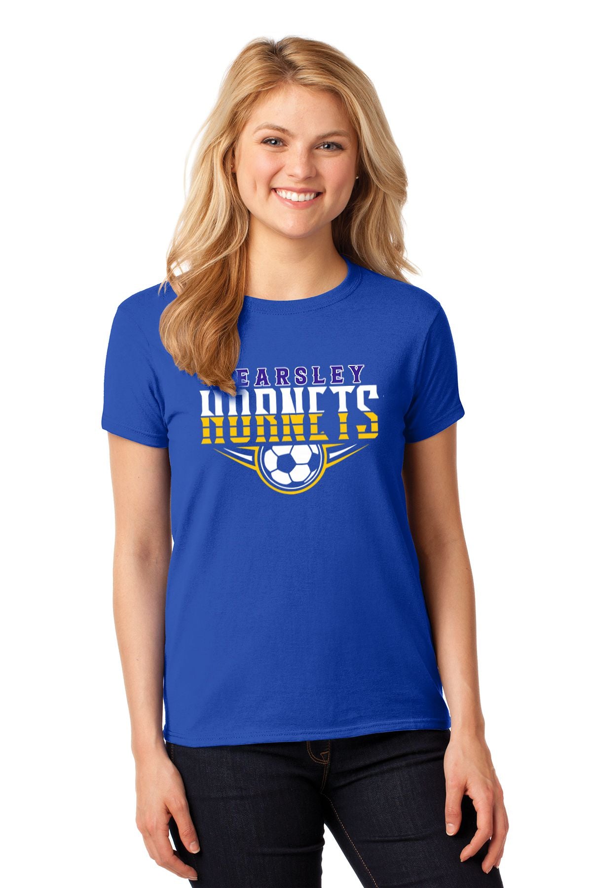 Kearsley Ladies Soccer Basic T-shirt