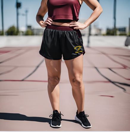 Davison Track & Field Ladies Mesh Short