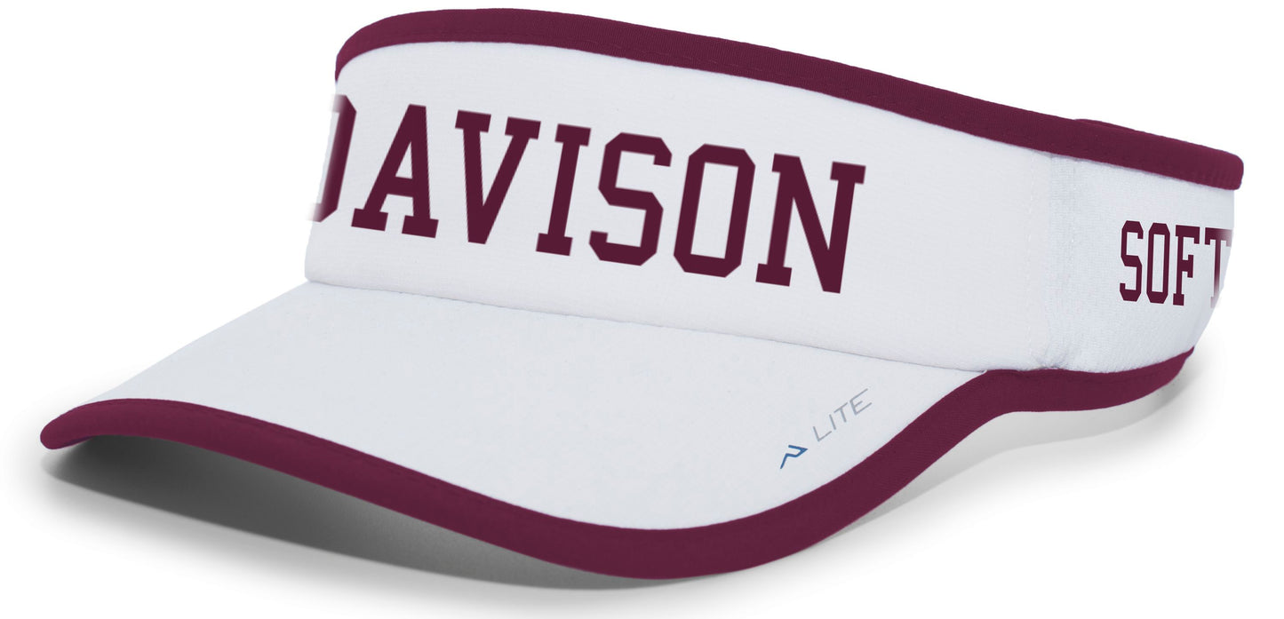 Davison Softball Lite Series Visor