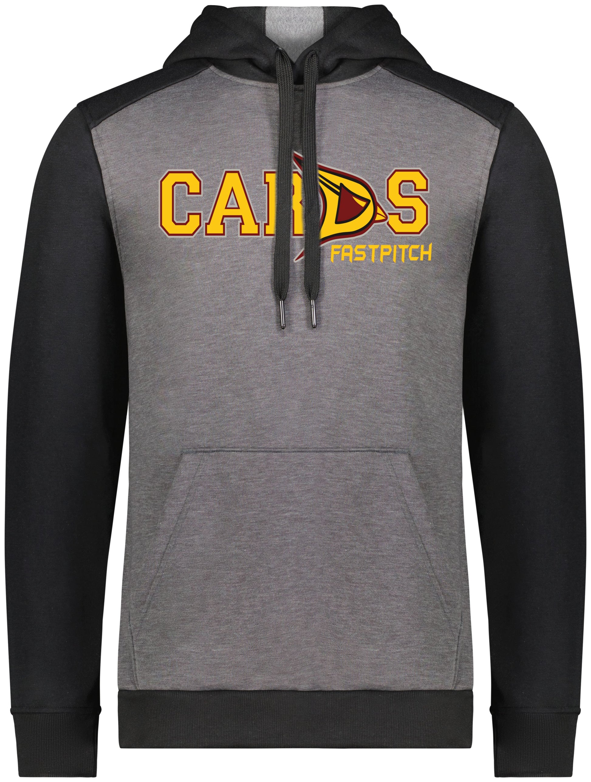 Cards Fastpitch Three Season Pullover Hooded Sweatshirt