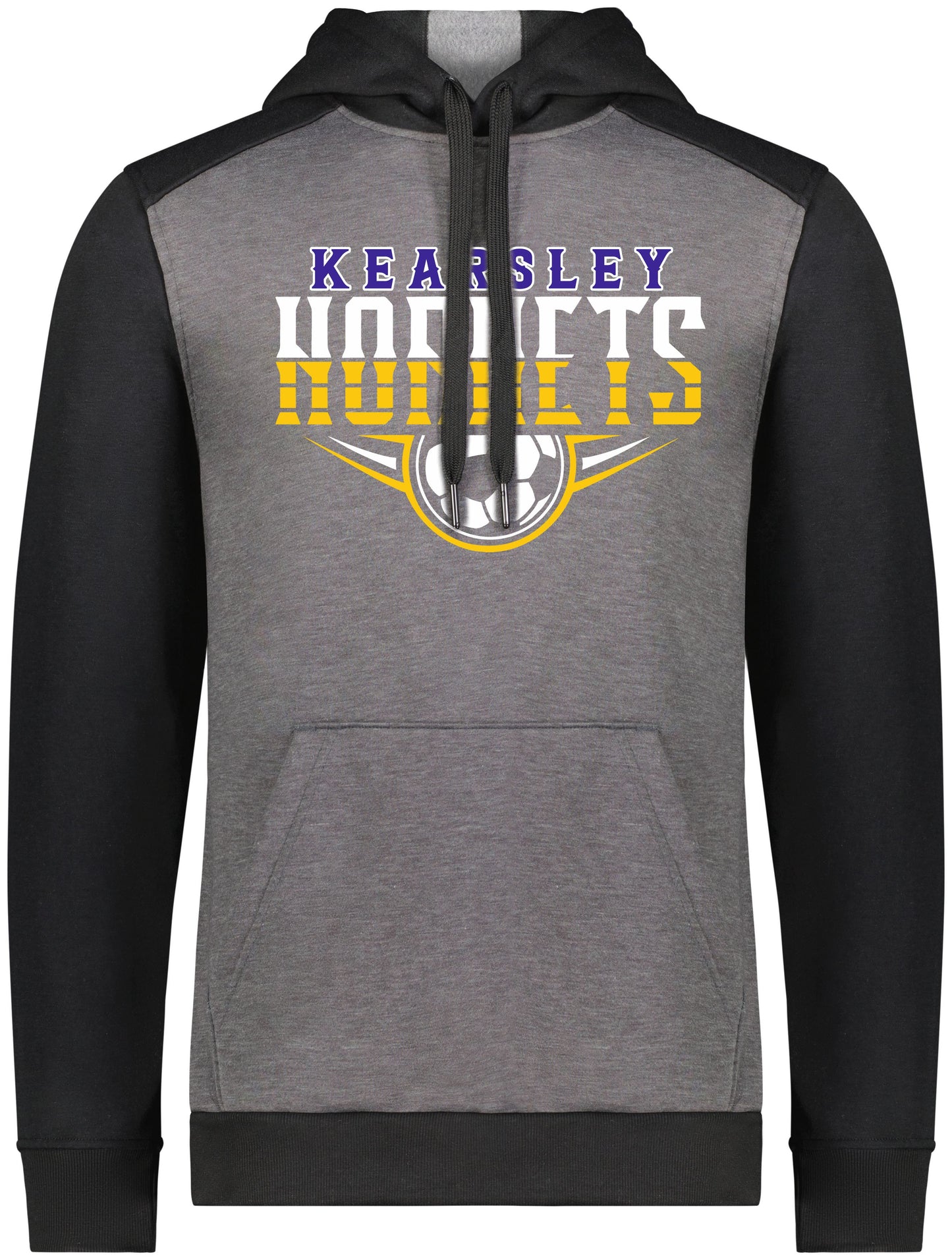 Kearsley Soccer Three Season Pullover Hooded Sweatshirt