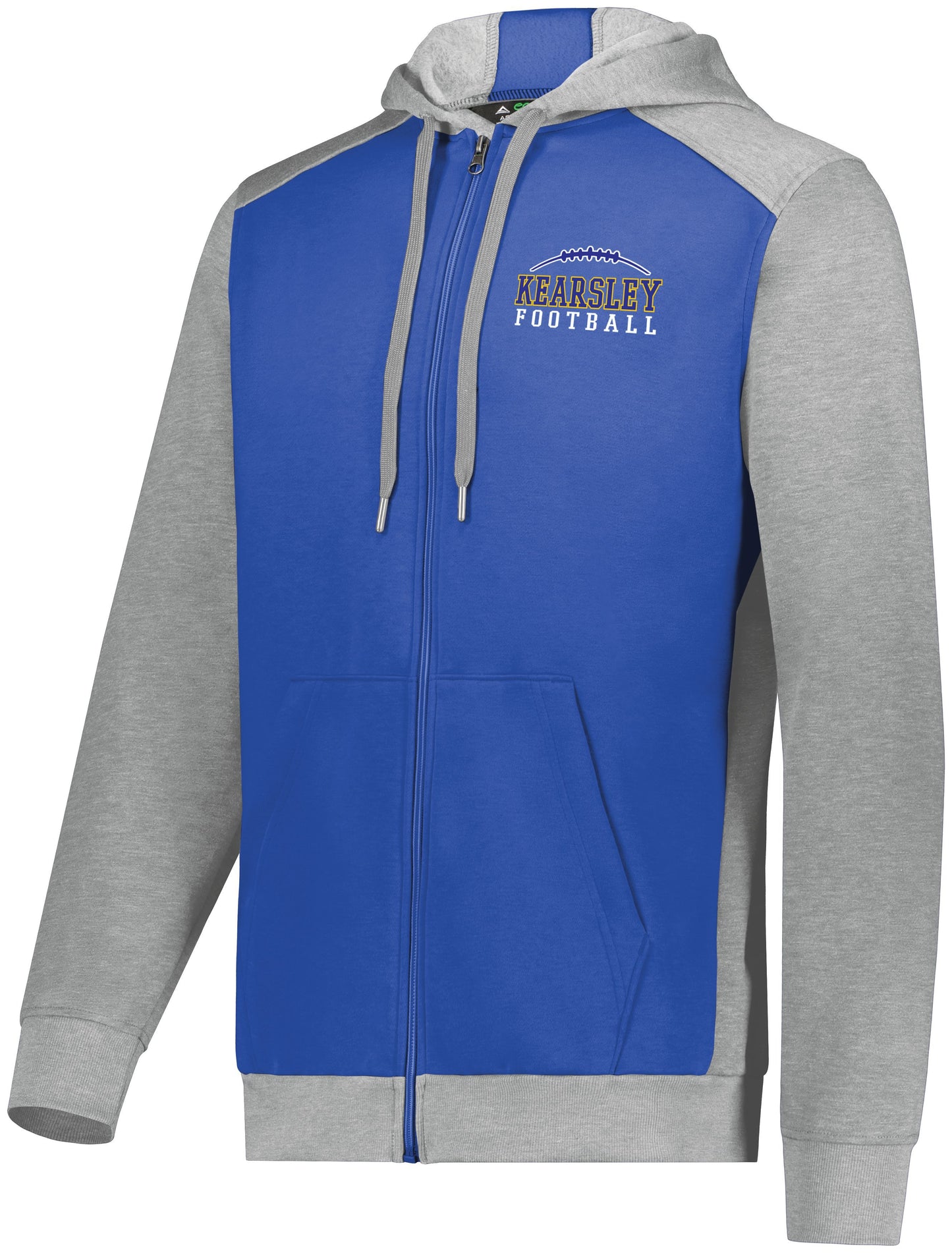Kearsley Football Three Season Full Zip Hooded Sweatshirt