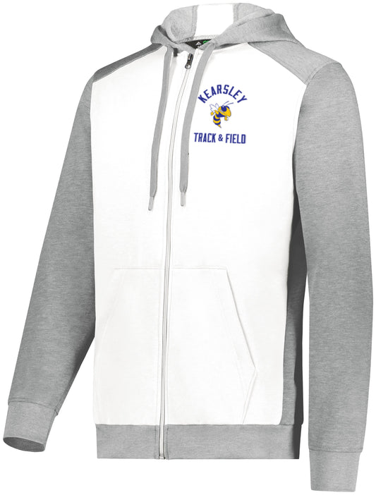 Kearsley Track & Field Three Season Full Zip Hooded Sweatshirt