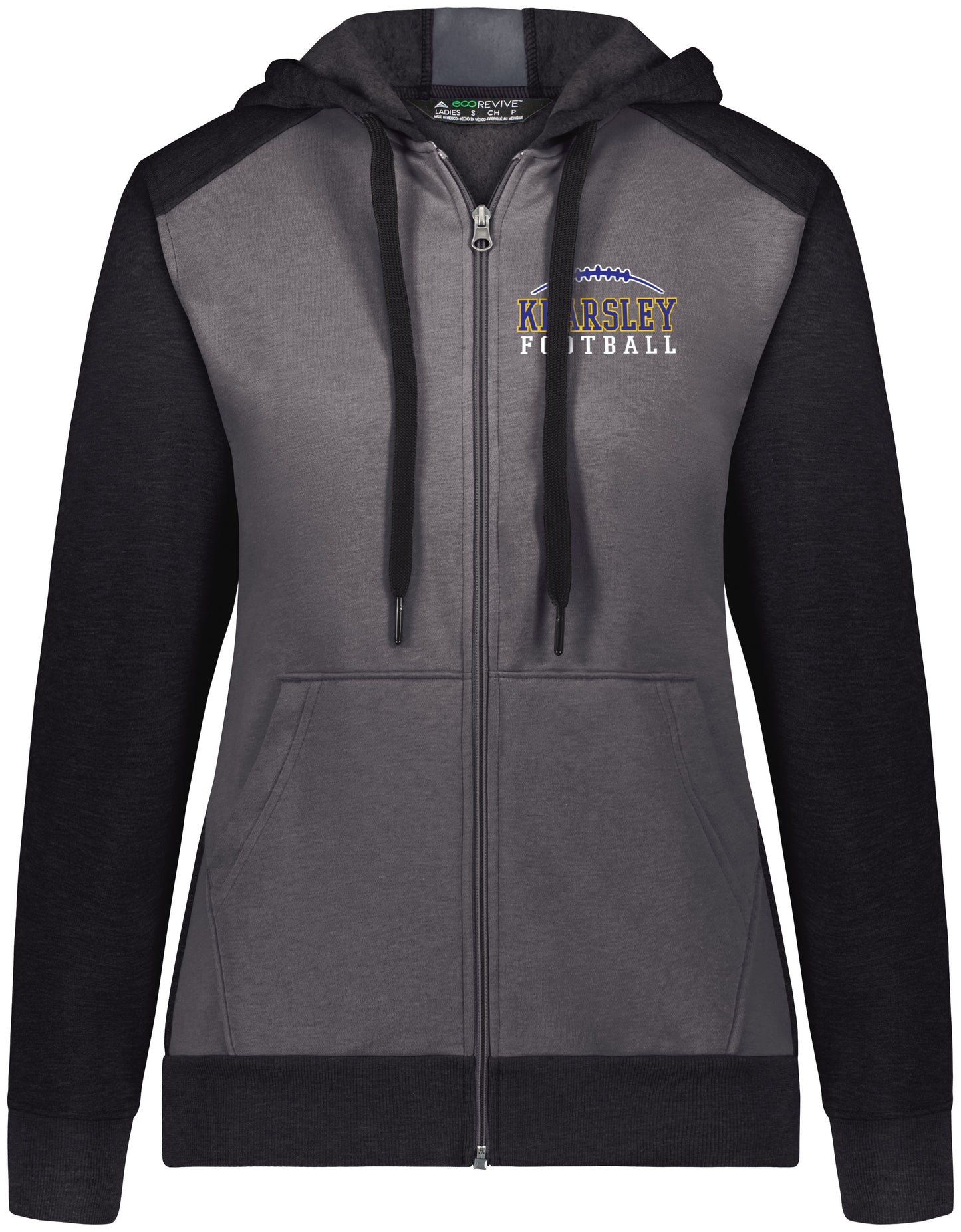 Kearsley Football Three Season Full Zip Hooded Sweatshirt