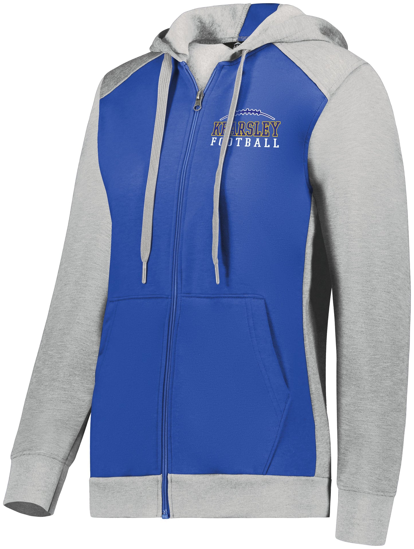 Kearsley Football Three Season Full Zip Hooded Sweatshirt