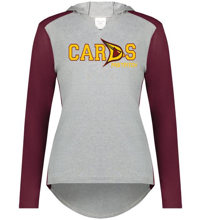 Cards Fastpitch Ladies Gameday Vintage Hood