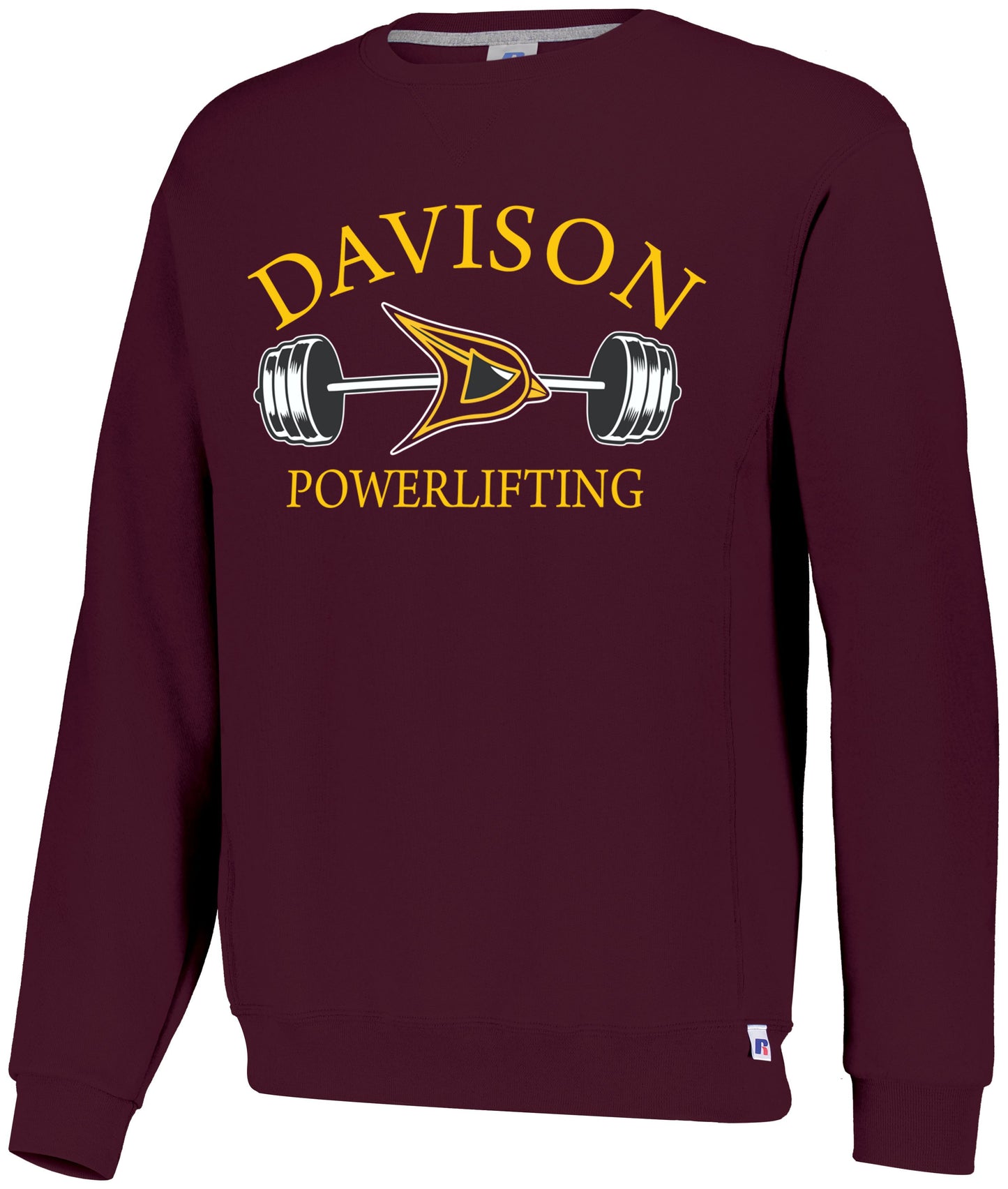 Davison Powerlifting Dri-Power Crew Sweatshirt