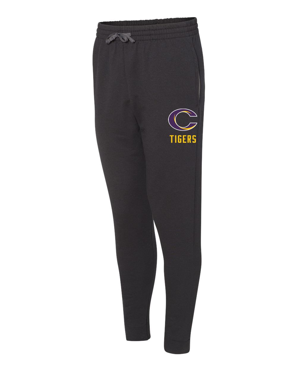 Caro Tigers Basic Cotton Joggers - Schall