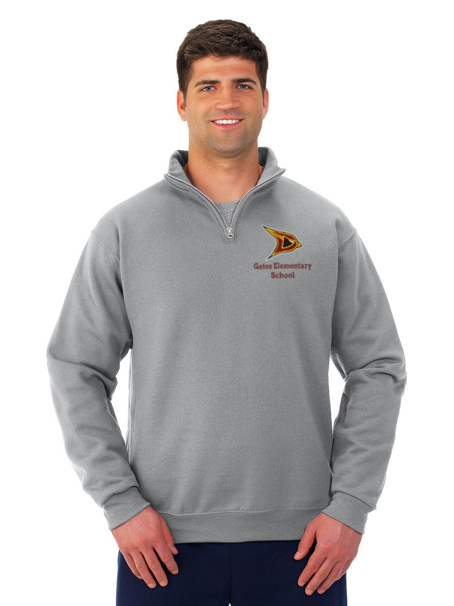 Gates Elementary 1/4 Zip Cotton Pullover