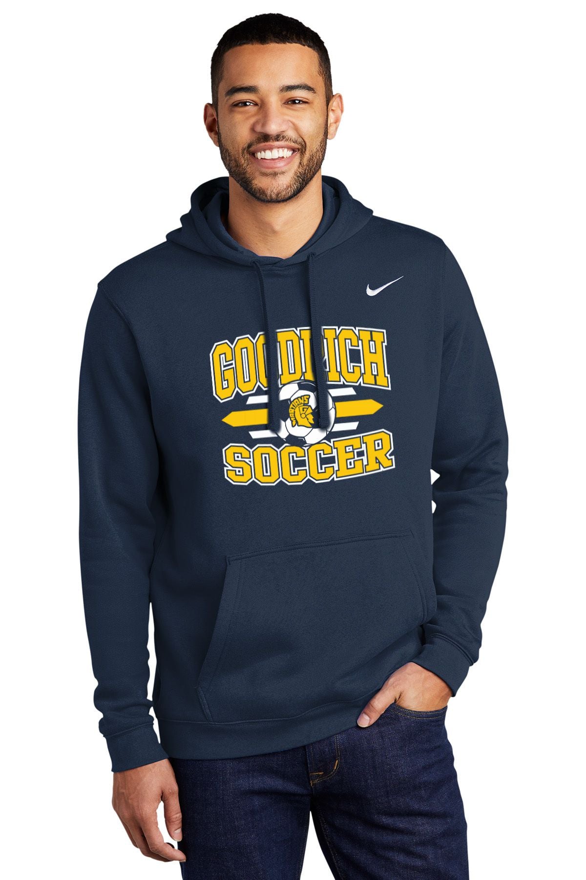 Goodrich Soccer Nike Club Fleece Hood