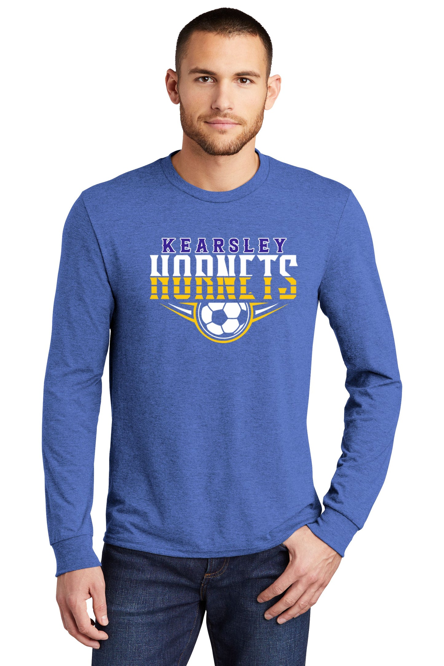 Kearsley Soccer Soft Feel Long Sleeve Tee