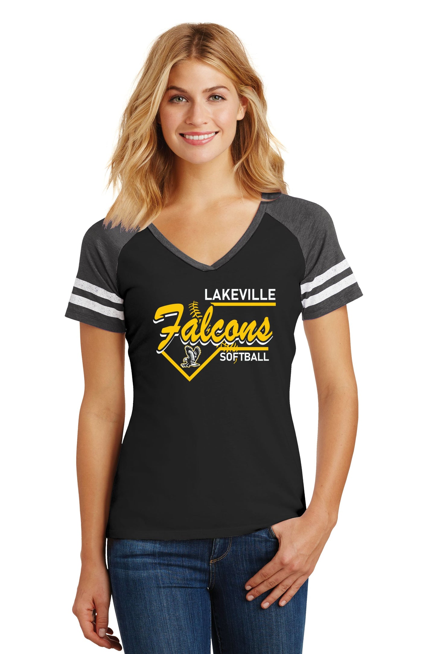 Lakeville Softball Women’s Game V-Neck Tee