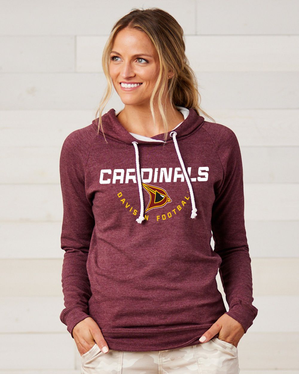 Davison Football 2024 Design Ladies Lightweight Hooded Pullover
