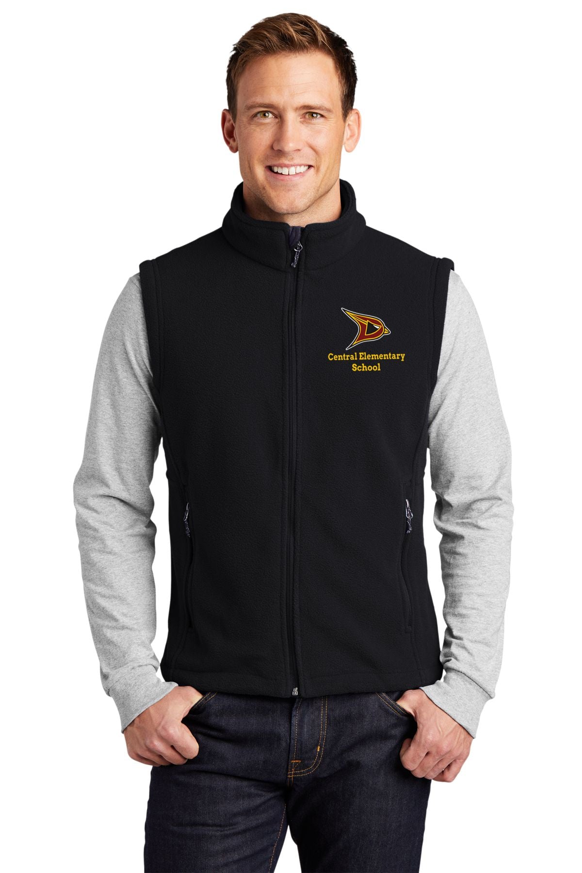 Central Elementary Fleece Full Zip Vest