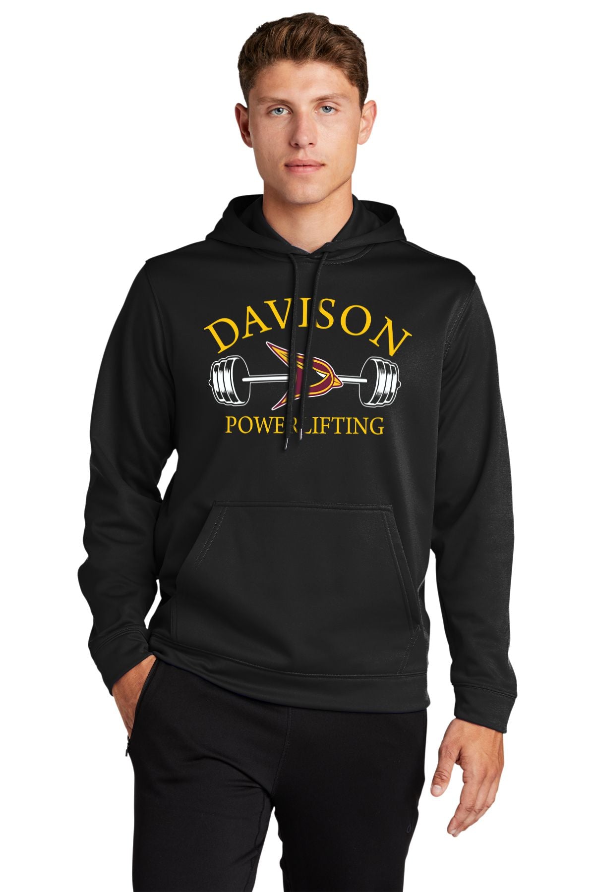 Davison Powerlifting Performance Hooded Pullover