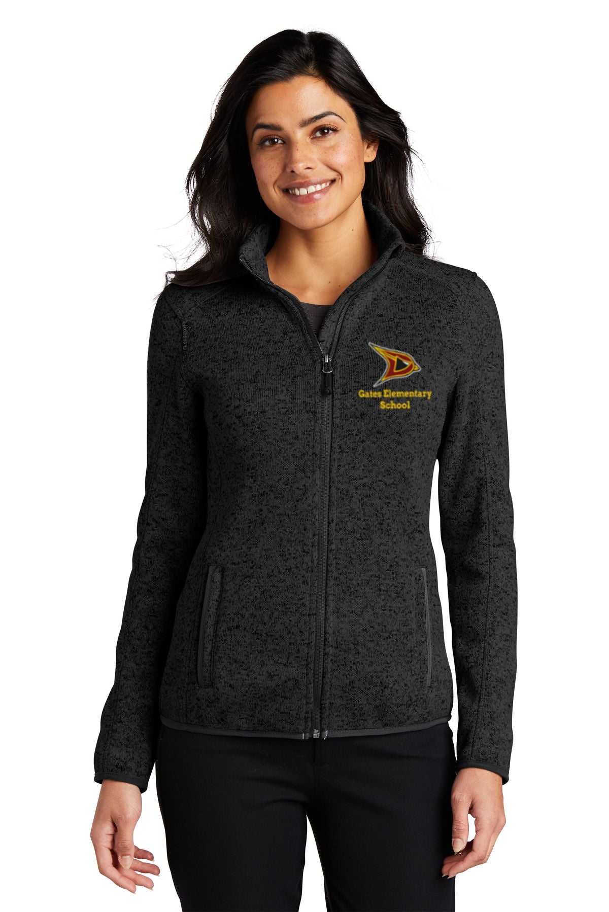 Gates Elementary Ladies Sweater Fleece