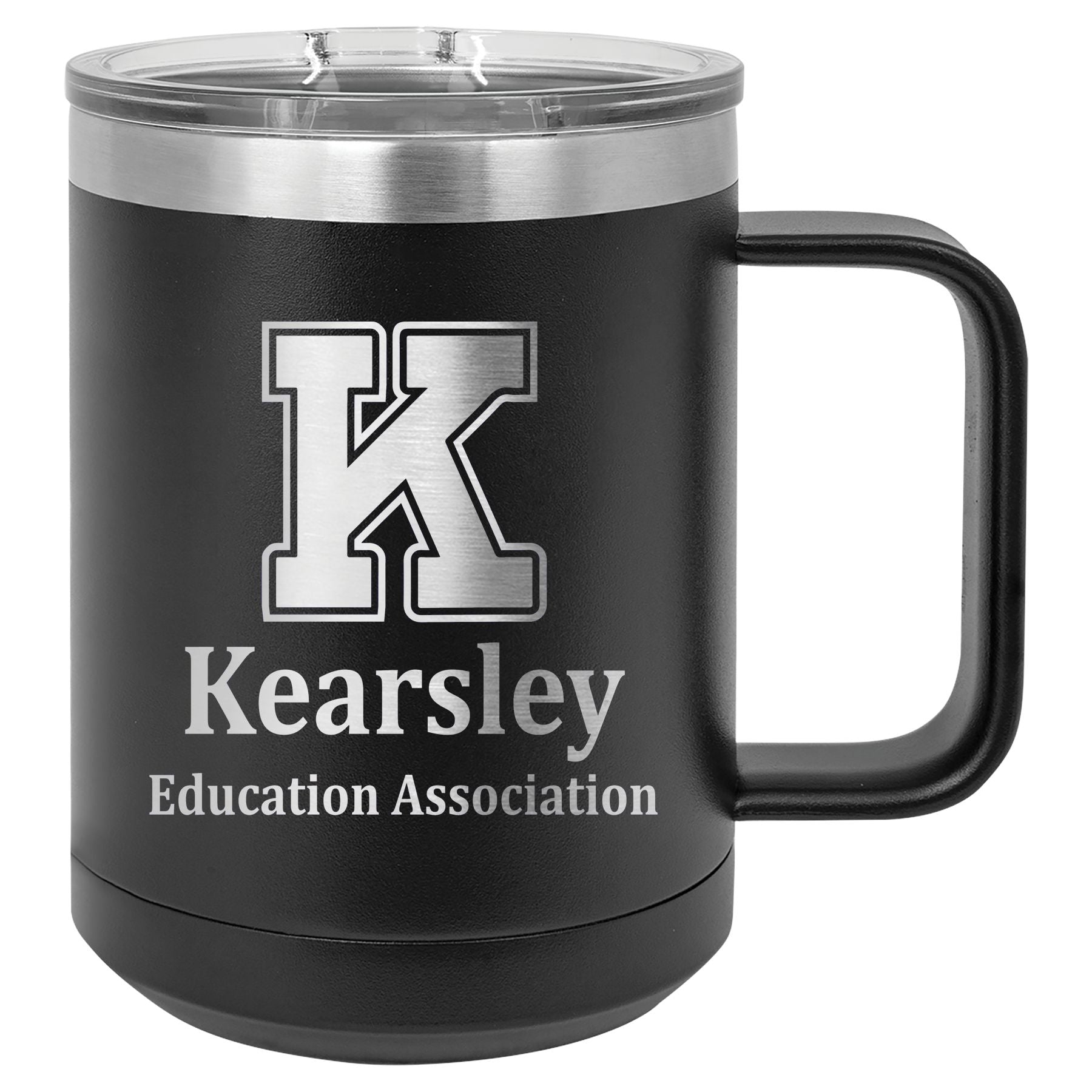 Kearsley Education Association Vacuum Insulated Mug with Slider Lid