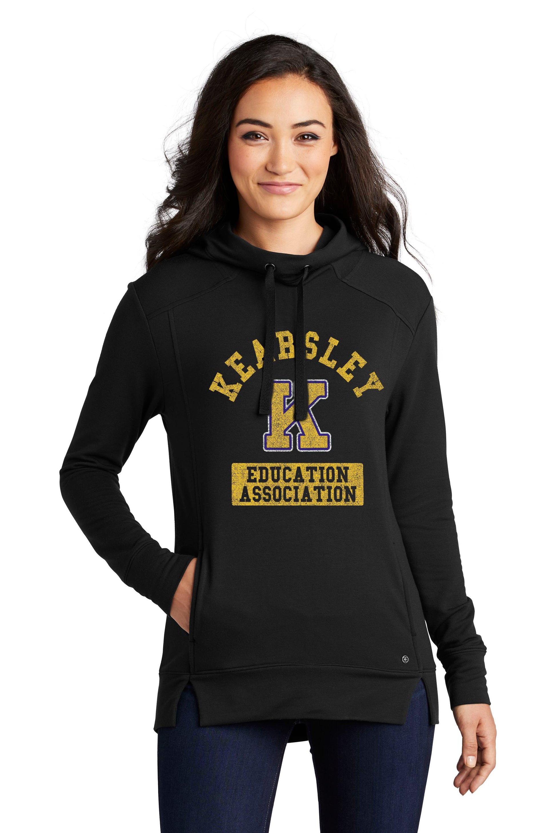 Kearsley Education Association Ladies Luuma Pullover Fleece Hoodie