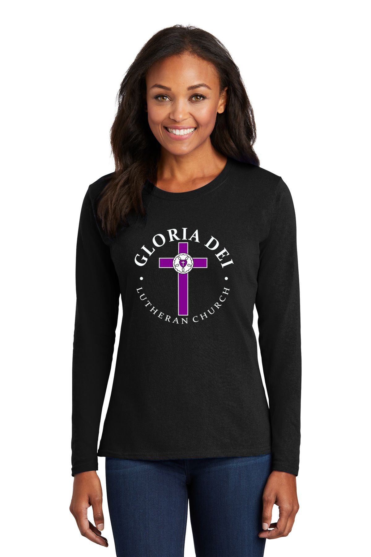 Gloria Dei Lutheran Church Ladies Long Sleeve