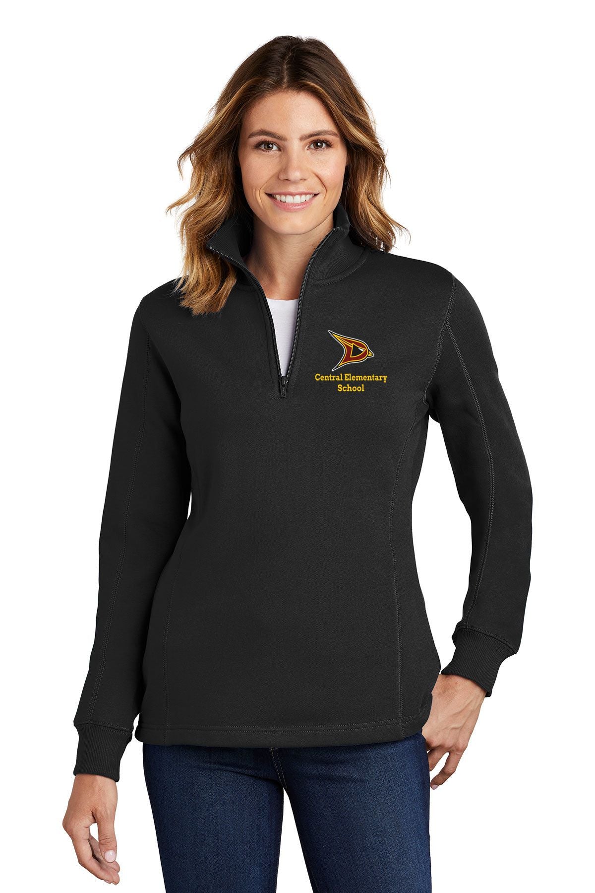 Central Elementary Sport-Tek® Women's 1/4-Zip Sweatshirt