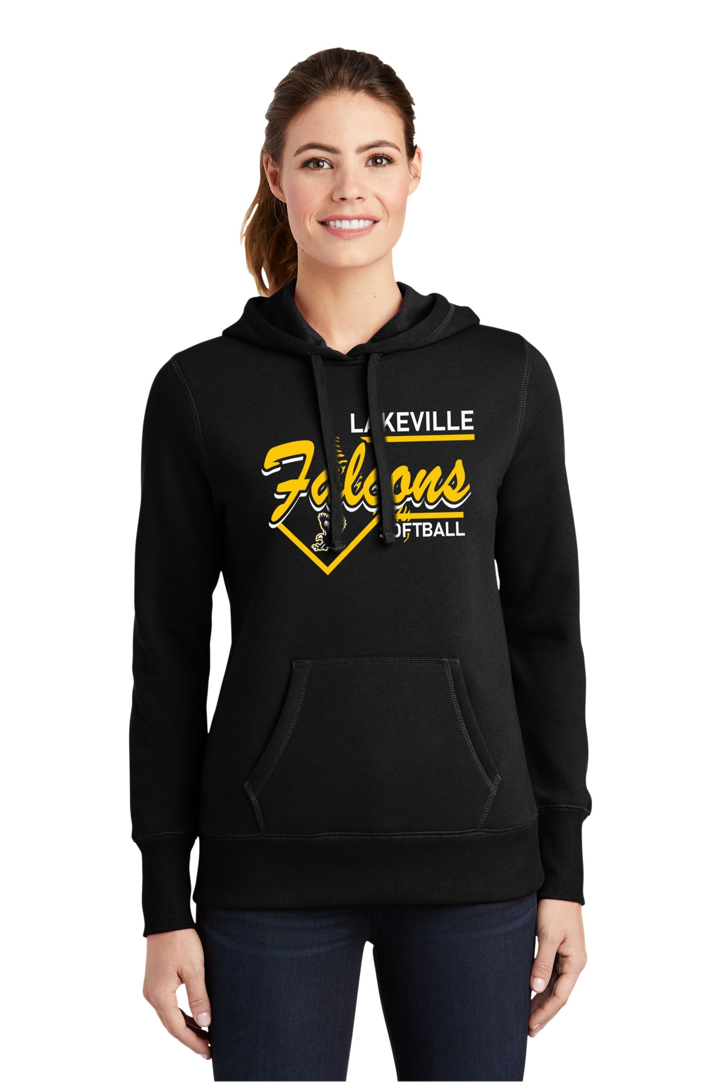 Lakeville Softball Ladies Hooded Sweatshirt