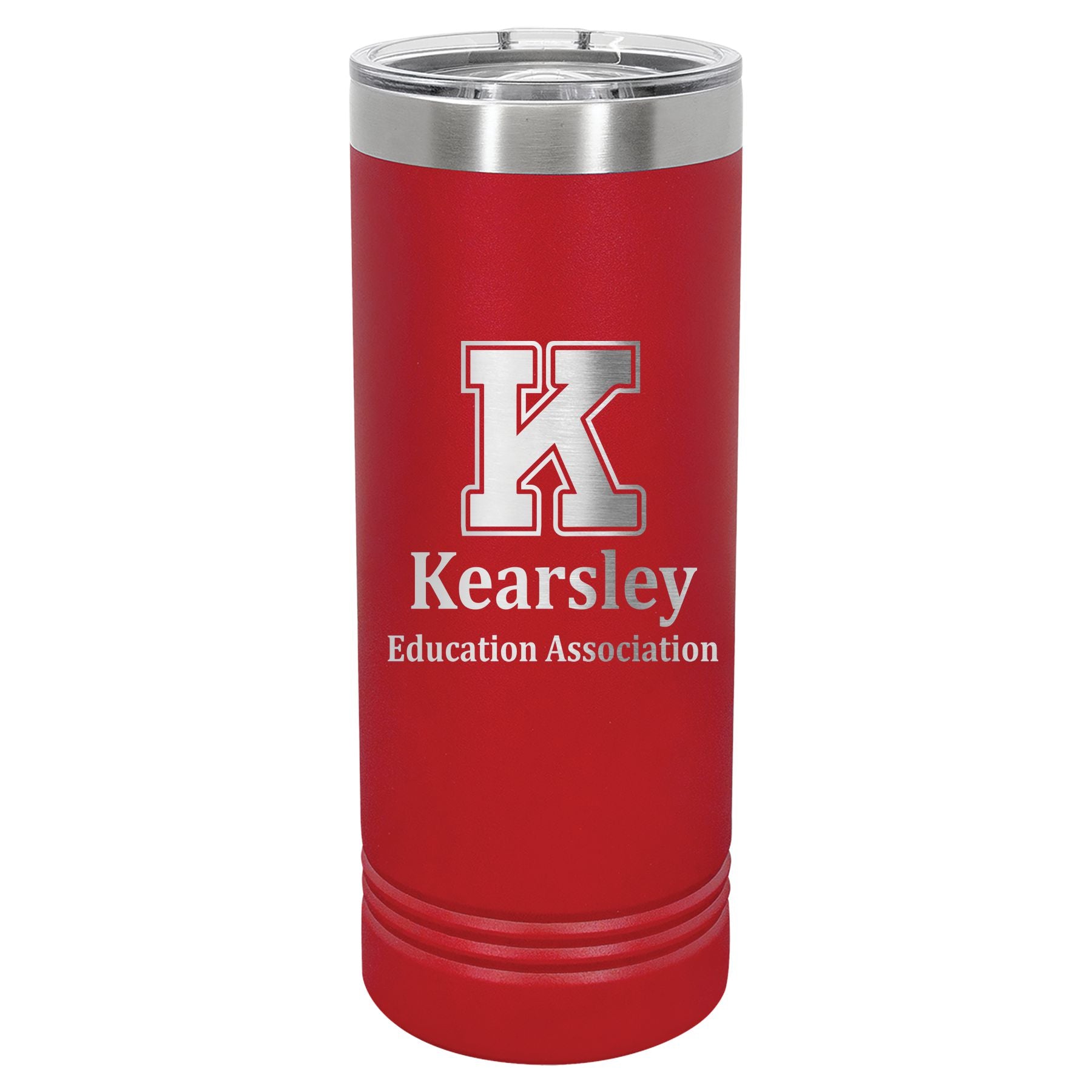 Kearsley Education Association Engraved 22oz Skinny Tumbler